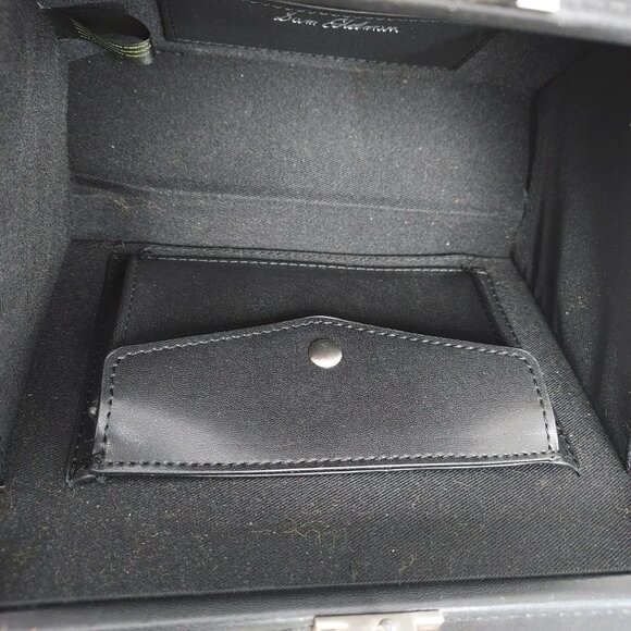 Sam Edelman Gracia Plaid Hardcase Crossbody Purse Woven Handbag Tweed Academia - Picture 9 of 15